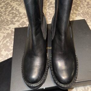 Rag & Bone Shiloh Mid Leather Chelsea Boot (worn once)